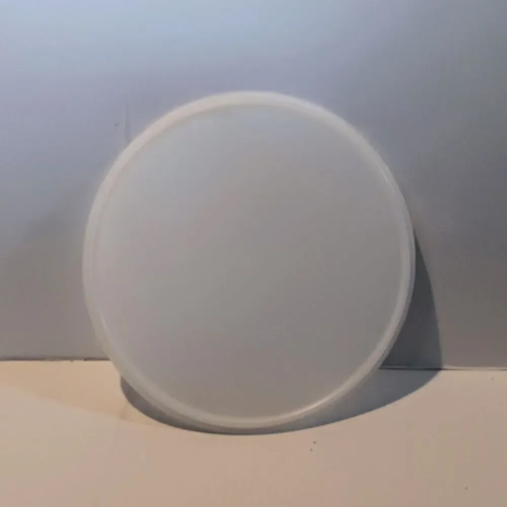 Vtg Tupperware Clear Tupper Seal Replacement Lid-#224-15-Millionaire Line-Round